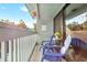 Charming balcony with outdoor seating, plants, and a serene view, perfect for relaxing at 7484 Canford Ct # 8, Winter Park, FL 32792