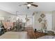 Spacious living room with an open concept and hardwood floors at 2652 Laser Ct, Orlando, FL 32826
