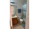 Traditional bathroom features a shower/tub combo, vanity, and tile flooring at 6327 Southbridge St, Windermere, FL 34786