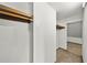 Walk-in closet features shelving for storage and organization of clothes at 1220 Rolling Ln, Casselberry, FL 32707
