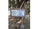 Sign for Harry King Park, offering a public boat ramp and managed by the Lake Region Lakes Management District at 260 Lake Smart Cir, Winter Haven, FL 33881