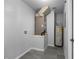 Utility room featuring a water heater and HVAC unit at 1111 Brielle Ct, Oviedo, FL 32765
