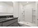 Bathroom features granite countertop, sink and stand up shower at 1830 Juneberry St, Clermont, FL 34715