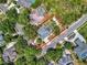 Bird's eye view of the home highlighting the well-maintained yard, pool, and peaceful neighborhood at 2147 Whitfield Ln, Orlando, FL 32835