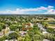 Aerial shot of property showing home's location surrounded by lush green trees and neighborhood at 2147 Whitfield Ln, Orlando, FL 32835