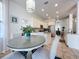Open concept kitchen with stainless steel appliances and a breakfast nook at 2147 Whitfield Ln, Orlando, FL 32835