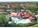 Beautiful community pool with a hot tub, lounge chairs, and tennis court at 232 Afton Sq # 201, Altamonte Springs, FL 32714