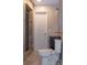 Bathroom featuring stylish tiled shower with built-in niche, and sleek fixtures at 36019 Clear Lake Dr, Eustis, FL 32736