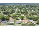 Aerial view of a residential neighborhood with tree-lined streets and a mix of well-maintained homes at 3713 Dover St, Orlando, FL 32806