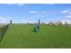 Community dog park featuring agility tunnel, fully fenced with green grass at 4928 Bluebell Ct, Lake Hamilton, FL 33851