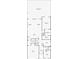 Detailed floor plan showcasing the layout of the home, including room dimensions at 7748 Four Seasons Blvd, Kissimmee, FL 34747