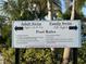Informative pool rules sign clearly outlining regulations for adult and Gathering swim areas at 7748 Four Seasons Blvd, Kissimmee, FL 34747