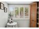 Dining area featuring a window with plantation shutters at 1000 Winderley Pl # 140, Maitland, FL 32751