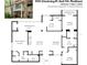 Floorplan for 3 bedroom, 2 bath condo unit featuring a primary bedroom, kitchen, living room and screened balcony at 1000 Winderley Pl # 140, Maitland, FL 32751