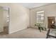 Bedroom with carpeted flooring, a window, and neutral walls at 141 Campanello Ct, Daytona Beach, FL 32117