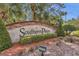 Community entrance sign for Southern Pines amid lush landscaping and clear blue skies at 5091 Plymouth Turtle Cir, St Cloud, FL 34772