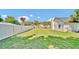 Expansive backyard with new fence offers privacy and security at 1458 Heather Way, Kissimmee, FL 34744