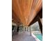 The covered patio features a wood-plank ceiling with recessed lights and dual ceiling fans at 708 Palenci Ct, Winter Springs, FL 32708