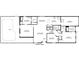 Detailed floor plan showcasing the layout of the home, including room dimensions and connections at 163 Sundown Ct, Davenport, FL 33896