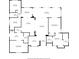 Detailed floor plan showcasing bedrooms, living spaces, and room dimensions at 32510 Wolf Branch Ln, Sorrento, FL 32776