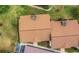 Aerial view of the roof of the property, showcasing its design and construction at 516 Bahia Cir # B, Ocala, FL 34472