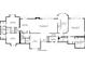 Detailed floor plan showcases the layout of this spacious home at 6054 Tarawood Dr, Orlando, FL 32819