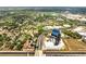 An aerial view of an office building near a highway surrounded by lakes and buildings at 819 Haulover Dr, Altamonte Springs, FL 32714
