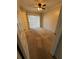Cozy bedroom offers neutral carpet, a ceiling fan, and sliding glass doors to private patio at 131 Water Front Way # 110, Altamonte Springs, FL 32701