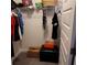 Walk-in closet featuring clothing rack and storage for clothing and accessories at 16124 Azure Key St, Winter Garden, FL 34787