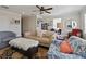 Inviting living room featuring wood floors and neutral colored furniture set at 2365 Sterling Creek Pkwy, Oviedo, FL 32766