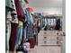 Walk-in closet with built-in storage and plenty of room for organization at 4743 Sw 114Th Pl, Ocala, FL 34476