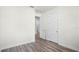 Bright bedroom with wood-look floors at 5227 Ligonberry St, Lakeland, FL 33811