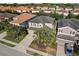 This home offers a well-manicured lawn, mature palm trees, and a great location in the neighborhood at 5270 Wildwood Way, Davenport, FL 33837