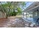 Backyard space with a covered patio perfect for outdoor activities at 6124 Bear Lake Ter, Apopka, FL 32703