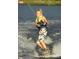 Youth enjoys wakeboarding on the lake, with life vest and gear at 616 Grand Cypress Pt, Sanford, FL 32771