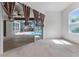 Bright bedroom with large sliding glass doors that lead to the outdoor pool area at 6550 Crestmont Glen Ln, Windermere, FL 34786