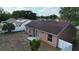 This backyard has a patio and a white fence at 7700 Greytwig Ln, Orlando, FL 32818