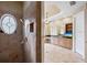 Bathroom with a walk in shower and a large vanity at 9138 Pinnacle Cir, Windermere, FL 34786