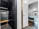 Newly renovated bathroom features a modern shower and easy access to the home's bedroom at 1017 Florida Ave, St Cloud, FL 34769