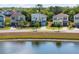 Attractive homes situated in a picturesque neighborhood setting, complemented by a serene lake at 2009 Tropical Palms Cir, Kissimmee, FL 34747