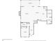 Downstairs floorplan featuring a living room, dining room, and kitchen at 2751 Matera Dr, St Cloud, FL 34771