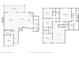 Floor plans showing the downstairs and upstairs layouts of the house at 2751 Matera Dr, St Cloud, FL 34771