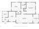Detailed floor plan showcasing the layout of the home, including room dimensions and connections at 508 10Th St, St Cloud, FL 34769