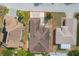An aerial view of a home and its roof, marked by a red outline at 50989 Highway 27 # 371, Davenport, FL 33897