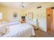 Neutral bedroom featuring two beds, ceiling fan and closet at 5505 Hernandes Dr # 204, Orlando, FL 32808