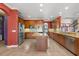 Spacious kitchen with stainless steel appliances, granite countertops, and central island at 618 Crownclover Ave, Orlando, FL 32828