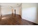 Bright main bedroom with hardwood floors and ensuite bathroom and walk in closet at 12822 Moss Park Ridge Dr, Orlando, FL 32832