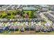 Picture of a neighborhood with multiple homes, featuring a pond in the background at 1539 Wynell St, St Cloud, FL 34771