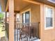 Balcony with seating area and sliding door entrance at 2744 Calabria Ave, Davenport, FL 33897