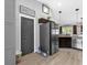 A well-organized kitchen features stainless steel appliances, sleek cabinets, and ample storage at 326 Woodland Trl, Lady Lake, FL 32159